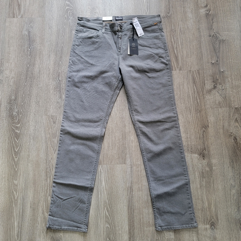 BRAND NEW Timberland Slim Stretch Jeans Men's Size 36W×34L